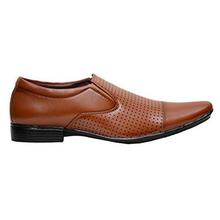 SALE- Men's Dark Brown Faux leather Formal Shoes (7 UK)