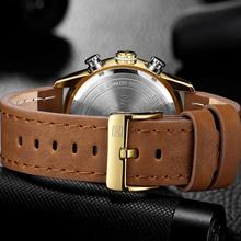 NAVIFORCE  Nf9144 Luxury Brand Army Military Leather Strap Fashion Sports Men Dual Display Watches Waterproof Wristwatch