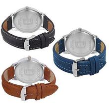 Decode Combo of 3 Stylish Multicolor Dial Men’s and Boys Watches