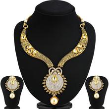 Sukkhi Traditional Gold Plated Necklace Set For Women