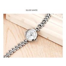 KIMIO Unique U Bracelet Strap Small Round Dial Woman Watches