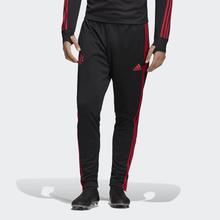 Kapadaa: Adidas Black/Red Manchester United Training Pants For Men – CW7614