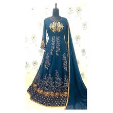 Embroidered Party Wear Gown For Women