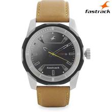 Fastrack Black Dial Analog Watch For Men - 3089SM06