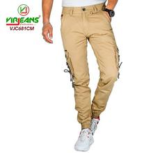 Virjeans Cotton Box Joggers (Zipper Bottom) (VJC 681) Cream