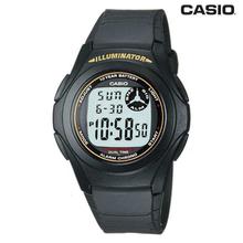 Casio Round Dial Digital Watch For Men - F-200W-9AUDF