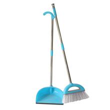 Blue Broom And Dustpan Set