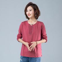 Women's casual tops_2019 Korean middle-aged mother's