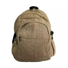 Beige Hemp Backpack- Unisex