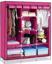 Portable Foldable Fabric Wardrobe Closet Storage Organizer For Clothes Rack