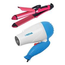 Nova Combo Dryer + Hair Straightener & Curler