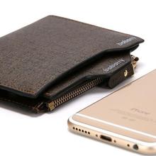 Hot Fashion Wallets for Men with Coin Pocket Wallet ID Card