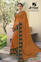 Laxmipati Fancy Georget Saree Design 213