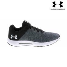 Under Armour Black/Grey Micro G Pursuit Twist Running Shoes For Men - 3021869-001