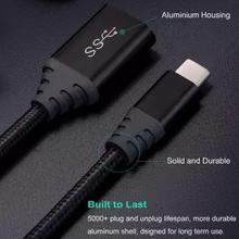 OTG Cable, Pofesun 0.5ft USB C OTG Cable