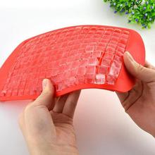 Grids Food Grade Silicone Ice Tray Fruit Ice Cube Maker DIY