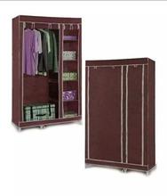 Folding Canvas Wardrobe/Cupboard (120 x 50 x 175 cms)