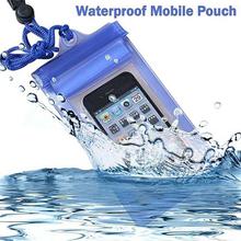 Waterproof Pouch For Smartphone- Blue