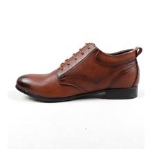 Brown/Black Lace Up Casual Shoes For Men