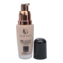 Glam Vista HD Liquid Coverage Foundation, 30 ml