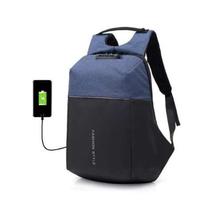 Waterproof Nylon Laptop Backpack Multi functional USB charging Anti theft V3