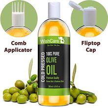 Wishcare Cold Pressed Castor & Olive Carrier Oil - 200Ml Each