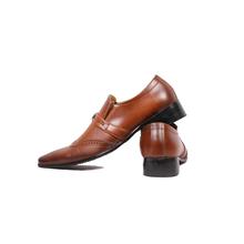 Brown Slip On Formal Shoes For Men