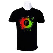Black Holi Printed T-Shirt