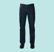 Dark Blue Raw Denim Pant For Men