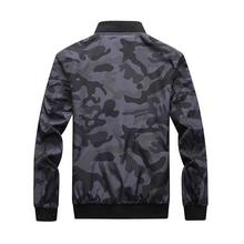 CAMO JACKET - Men's Camouflage Bomber Windbreaker Jacket