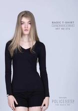 Police Black Long Sleeved T-Shirt For Women (ST.6)