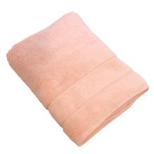 Pink Plain Large Cotton Bath Towel