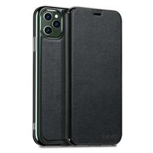 X-Level SHANDOO Ultra Thin PU Leather Flip Case with Stand Function for iPhone 11 Black