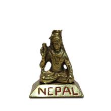 Brass tiny mahadev statue