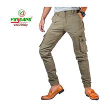 Virjeans Cotton Twill Stretchable (Cargo) Box Joggers Pant (VJC 705)