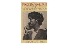 Krishnamurti The Years Of Fulfilment - Mary Lutyens