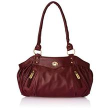 Fostelo Women's Swann Handbag Magenta (FSB-101)