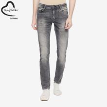 Being Human Grey Solid Slim Fit Jeans For Men - Bhdi9135