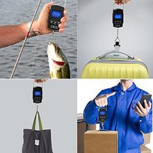 ShoppoWorld Fishing Scale, Hanging Scale, LCD Screen 110lb/50kg