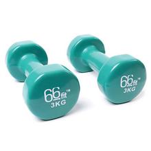 66fit Vinyl Coated Dumbbell Set Of 2 x 3kg