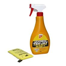 Leather & Tire Spray Wax With Cleaning Foam (500 ml) - Yellow