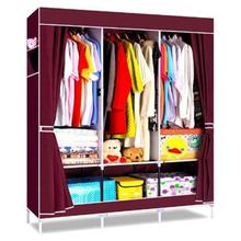 Fancy Portable Cloth Cabinet/Wardrobe (135 x 45 x 175 cms)