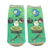 Pack of 4 Angry Bird Printed Socks (3003)