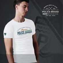 Police F535 Bodysize Round Neck Cotton T-Shirt - Black