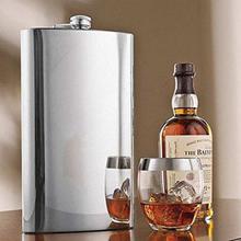 Wine Bottle Alcohol Beverage Holder, Stainless Steel Hip Flask  (5 Oz)