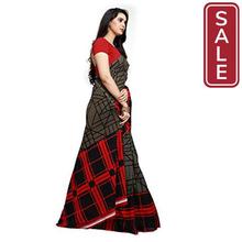 SALE-Vaamsi georgette with blouse piece Saree