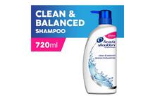Head & Shoulders Clean & Balanced Shampoo - 720 ml