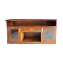 Sunrise Furniture Seesau Wood TV Rack With Shelf & Drawer - Walnut