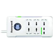 Honeywell Platinum Series 5 Socket Surge Protector +2 USB- 1.5M