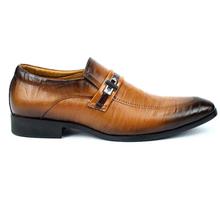 Brown Two Toned Formal Shoes For Men - LK66032